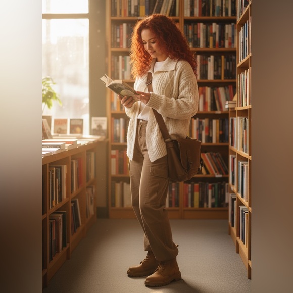 Vintage Glencroft new wool sweater made in Great Britain cross over cardigan L - Picture 3 of 9